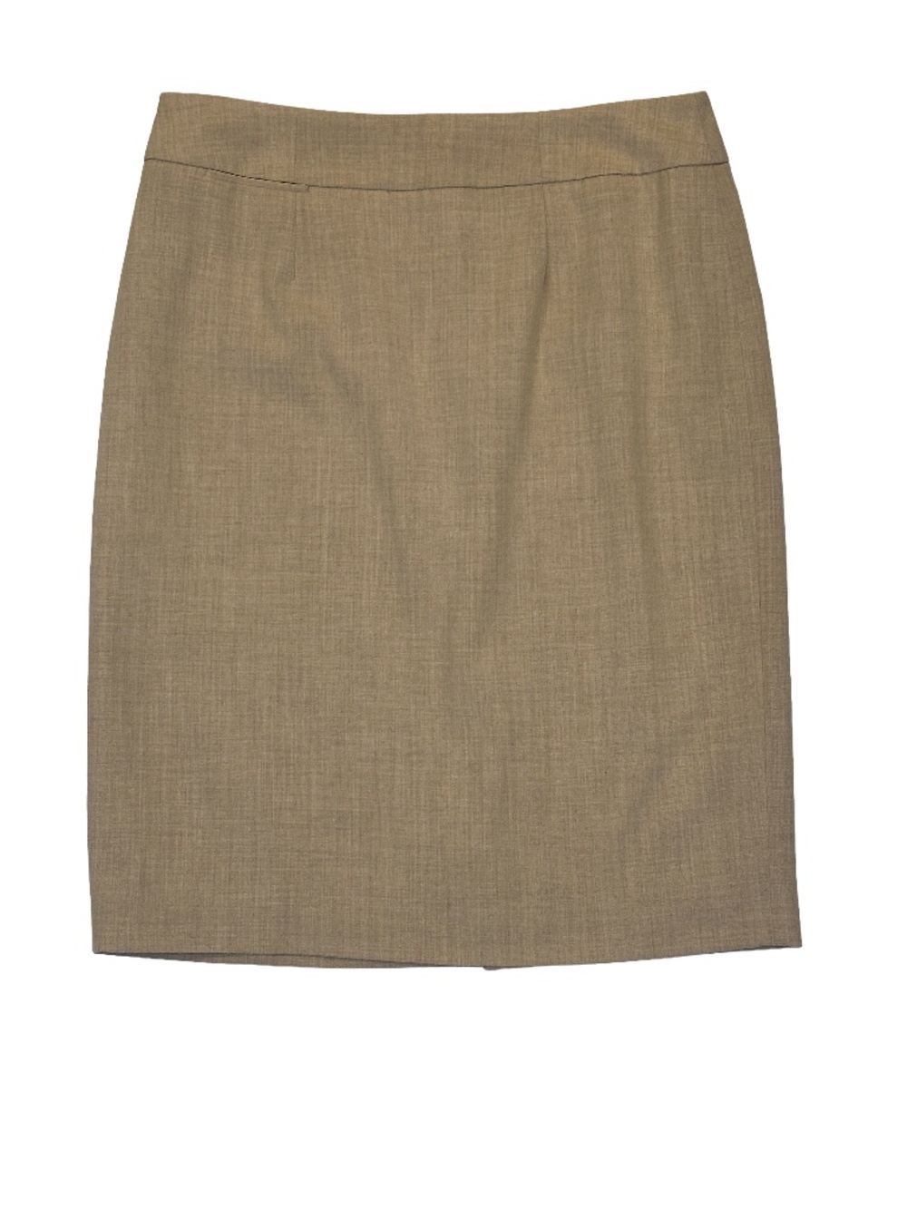 Calvin Klein Taupe Pencil Skirt Fully Lined Career Workwear Size 6
